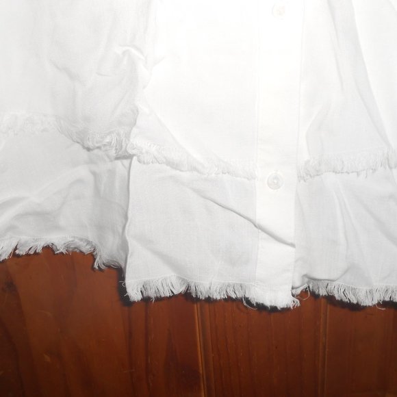 cloth & stone button down top XS - Picture 2 of 4